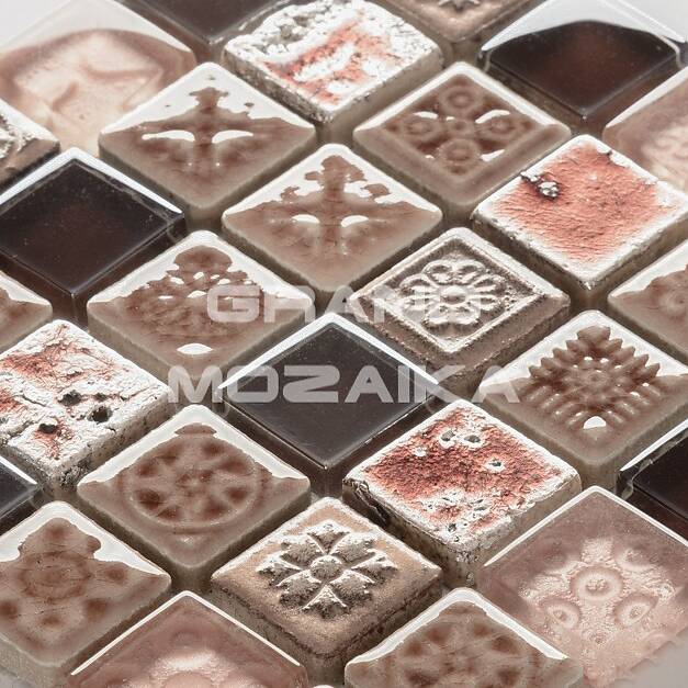 Микс мозаика, серия Glass-Stone