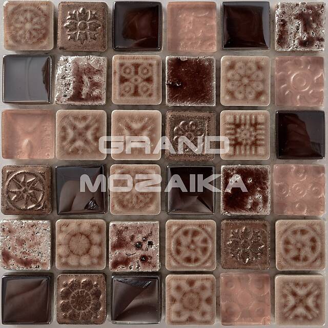 Микс мозаика, серия Glass-Stone