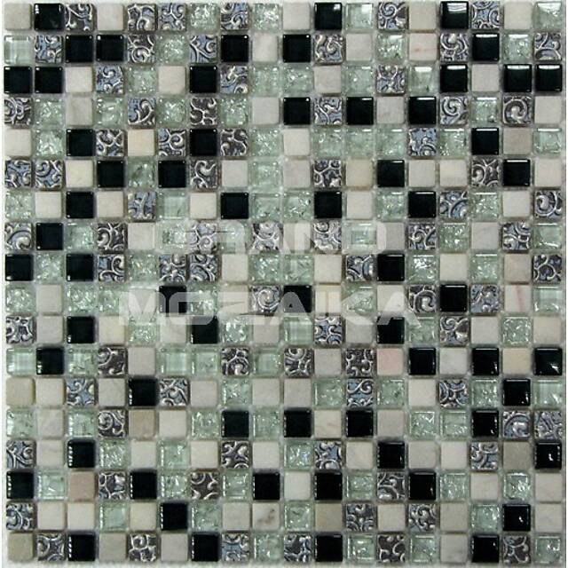 Мозаика из стекла и камня, серия Glass-Stone
