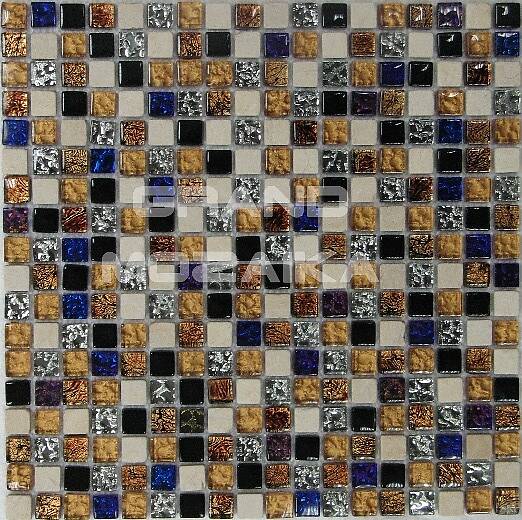 Мозаика из стекла и камня, серия Glass-Stone