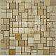 Мозаика из травертина, серия Tetris