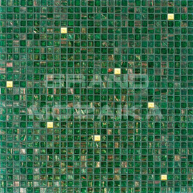 Стеклянная мозаика, серия Mix Trend (emerald)