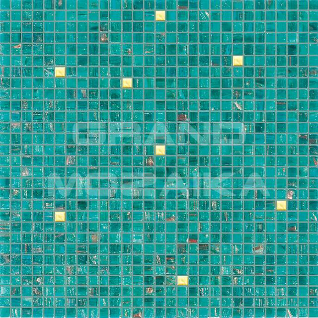 Стеклянная мозаика, серия Mix Trend (malachite)