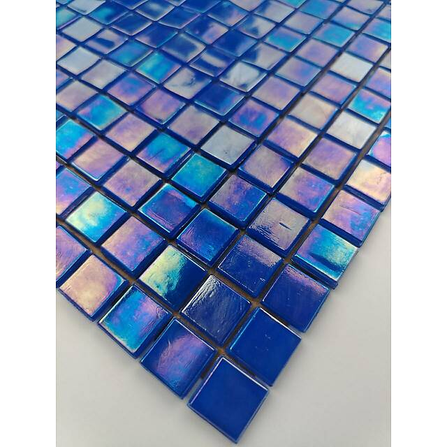 Стеклянная мозаика с перламутром, серия Galaxy (WJ19)