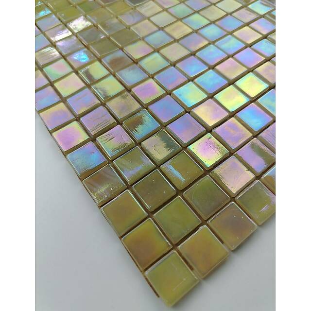 Стеклянная мозаика с перламутром, серия Galaxy (WJ34)