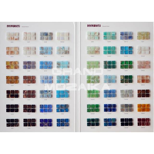 Стеклянная мозаика, серия Goldstar (GA56)