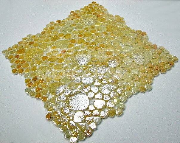 Стеклянная мозаика, серия Safir Pebble