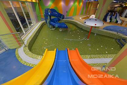 Мозаика для аквапарка Тропикана в г. Норильске