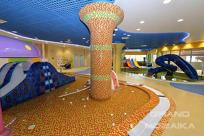 Мозаика для аквапарка Тропикана в г. Норильске