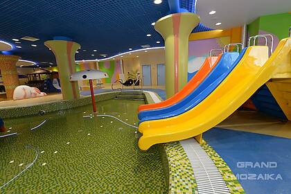 Мозаика для аквапарка Тропикана в г. Норильске