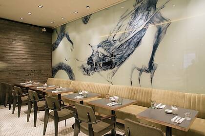 Мозаика для суши-ресторана Cutfish Petrovka