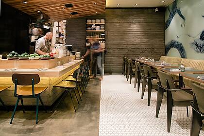 Мозаика для суши-ресторана Cutfish Petrovka