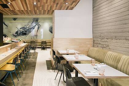 Мозаика для суши-ресторана Cutfish Petrovka